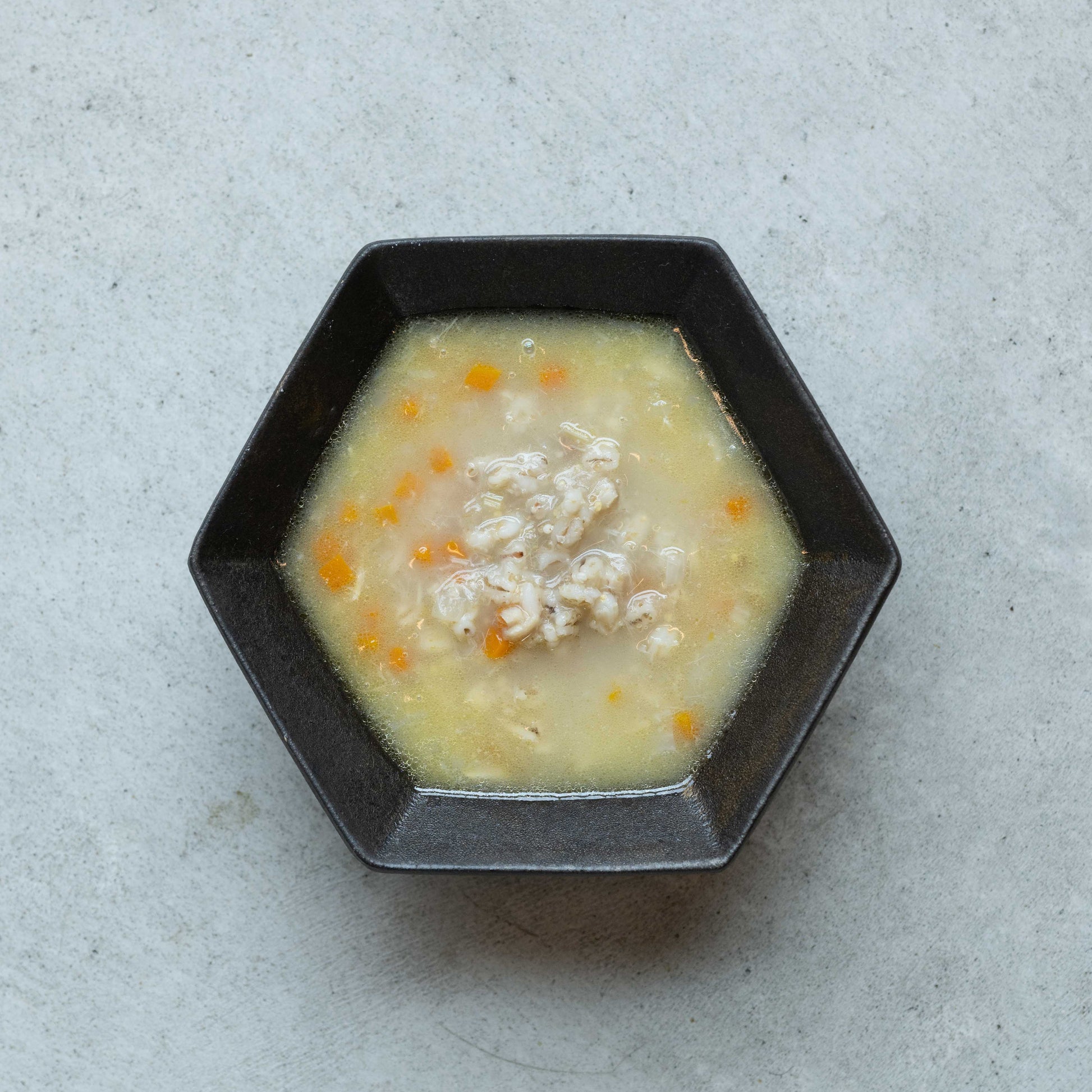 真鯛と雑穀のスープ